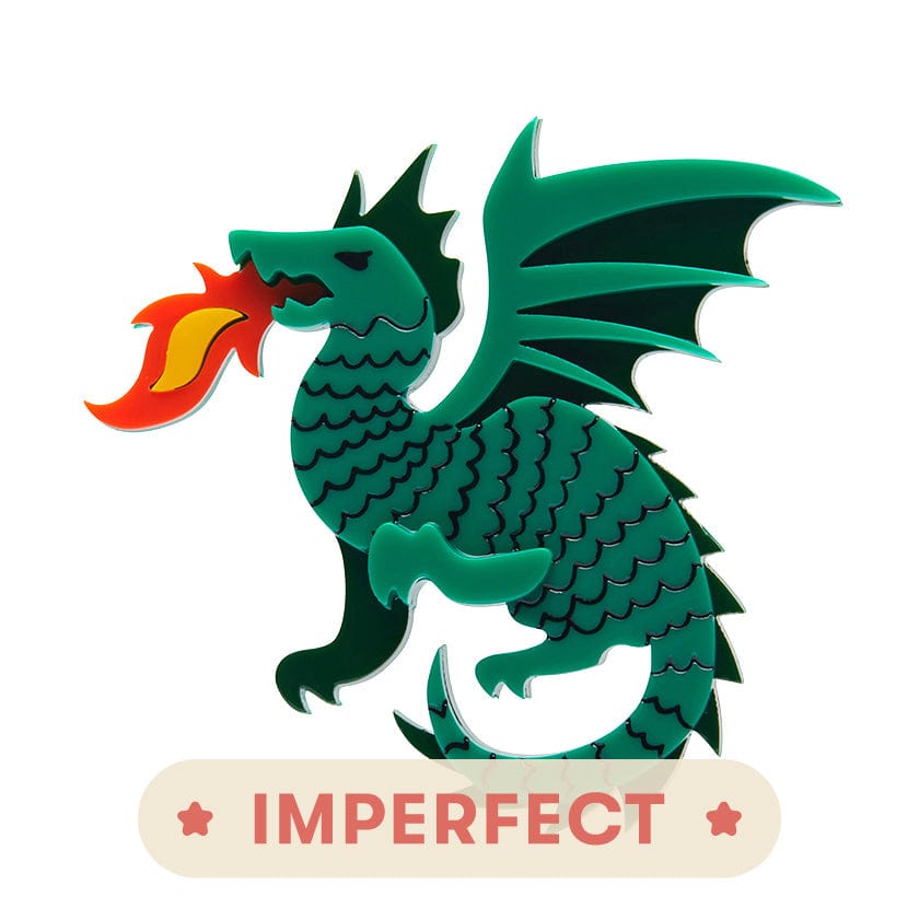 Erstwilder Reign of Fire Brooch (IMPERFECT) IP-AH1BH07