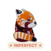 Erstwilder The Rakish Red Panda Mini Brooch (IMPERFECT) IP-AK1MN02