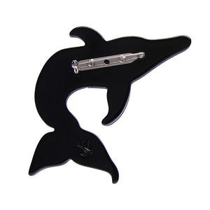 Erstwilder The Whale Brooch AL1BH09
