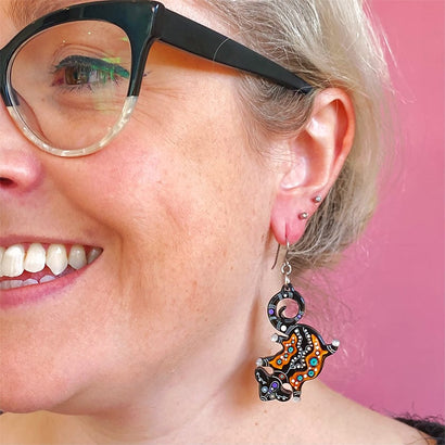 Erstwilder The Possum 'Midin' Earrings AL1EG01