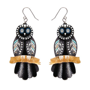 Erstwilder The Owl 'Gugu' Earrings AL1EG05