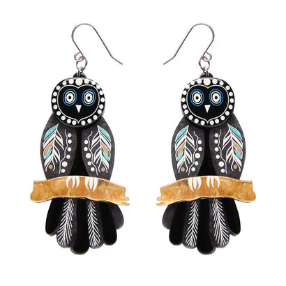 Erstwilder The Owl 'Gugu' Earrings AL1EG05