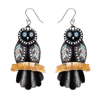 Erstwilder The Owl 'Gugu' Earrings AL1EG05