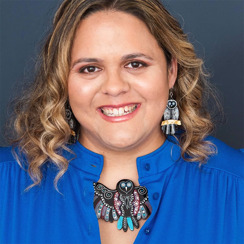 Erstwilder The Owl 'Gugu' Necklace AL1NS03