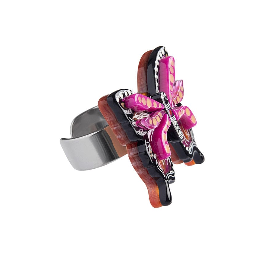 Erstwilder The Butterfly 'Gunggamburra' Ring AL1RG02 L