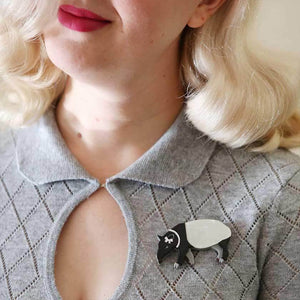 Erstwilder Tabitha the Tapir Brooch BH6679-7080