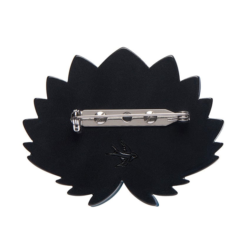Erstwilder The Blue Lotus Brooch AM1BH02