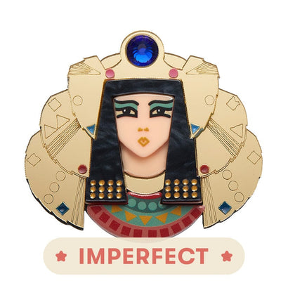 Erstwilder Queen of the Nile Cleopatra Brooch (IMPERFECT) IP-AM1BH05
