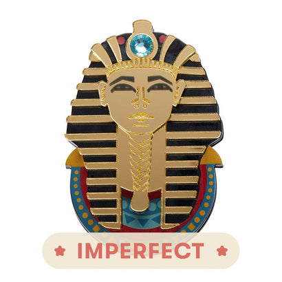 Erstwilder The Boy King Tutankhamun Brooch (IMPERFECT) IP-AM1BH06