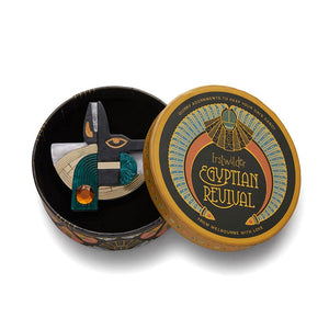 Erstwilder Master of Secrets Anubis Brooch AM1BH10