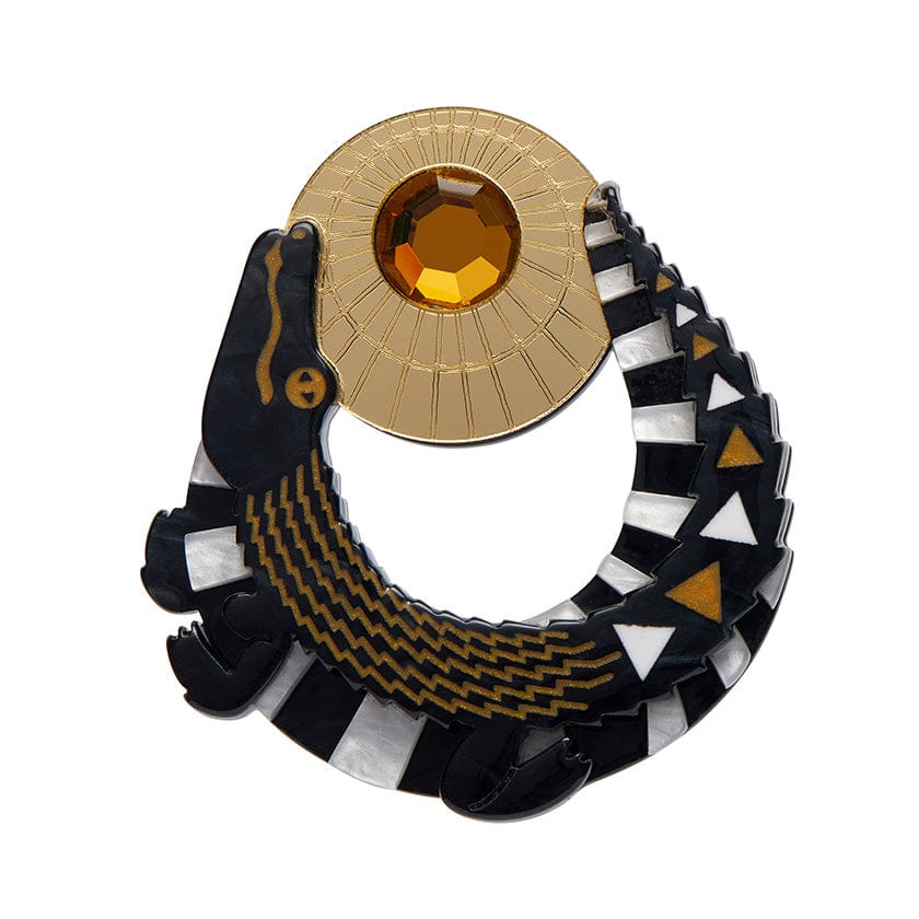 The Nile Crocodile Brooch Erstwilder