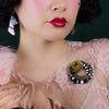The Nile Crocodile Brooch