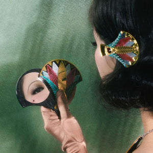 Erstwilder Gift of the Nile Papyrus Mirror Compact AM1CT01