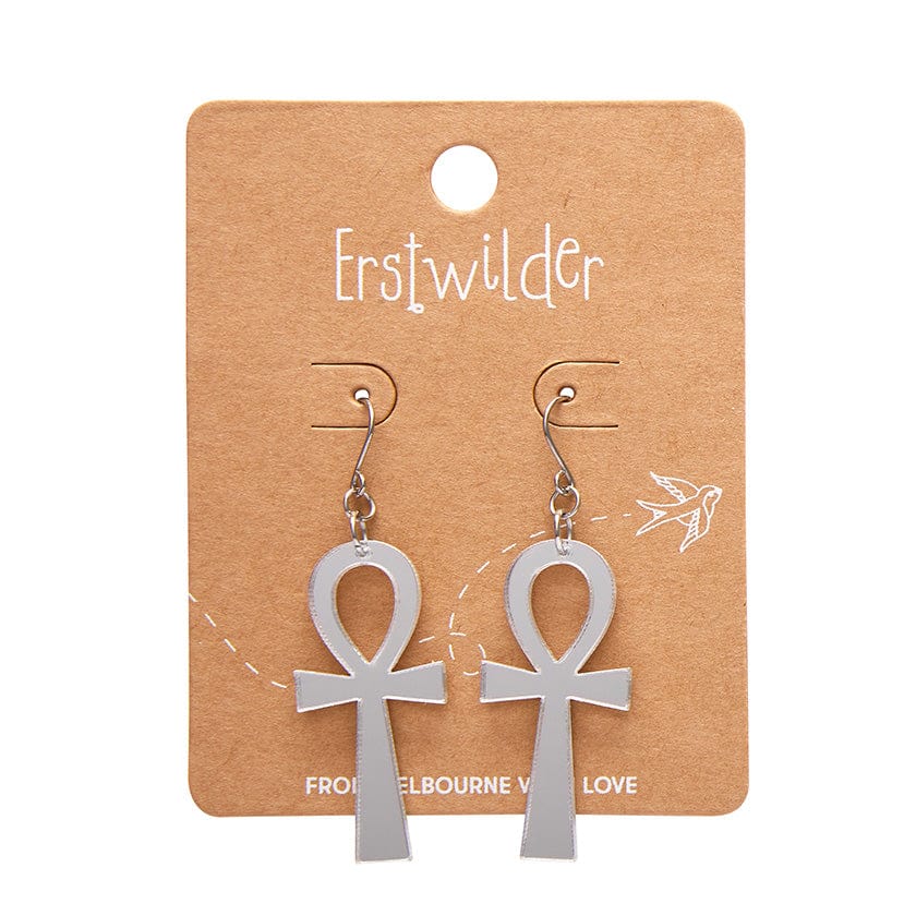 Ankh drop deals earrings