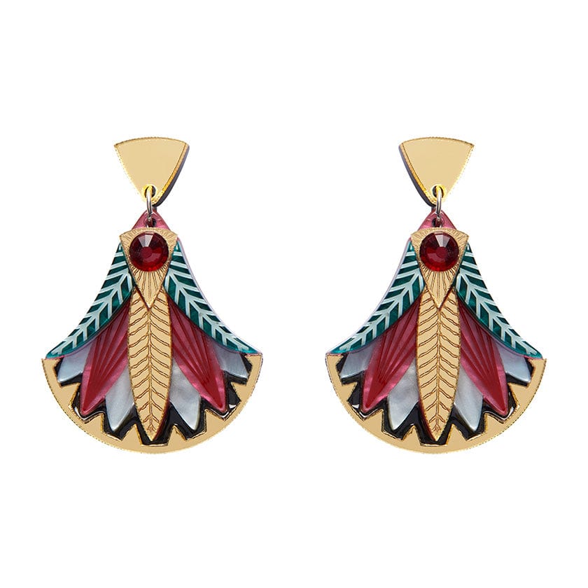 Gift of the Nile Papyrus Drop Earrings – Erstwilder