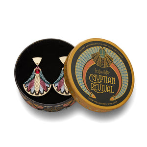 Erstwilder Gift of the Nile Papyrus Drop Earrings AM1EG06