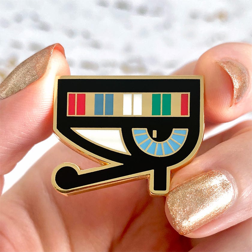 Erstwilder All-Seeing Eye of Horus Enamel Pin AM1EP09