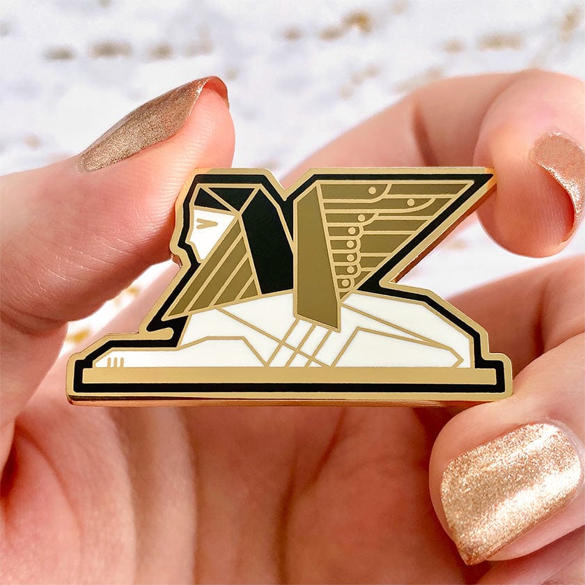 Erstwilder The Great Sphinx Enamel Pin AM1EP03