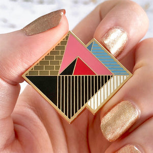 Erstwilder Pyramids of Giza Enamel Pin AM1EP04