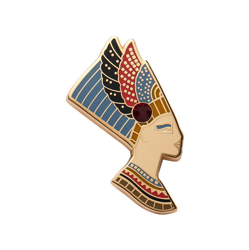 Erstwilder Lady of Grace Nefertiti Enamel Pin AM1EP05