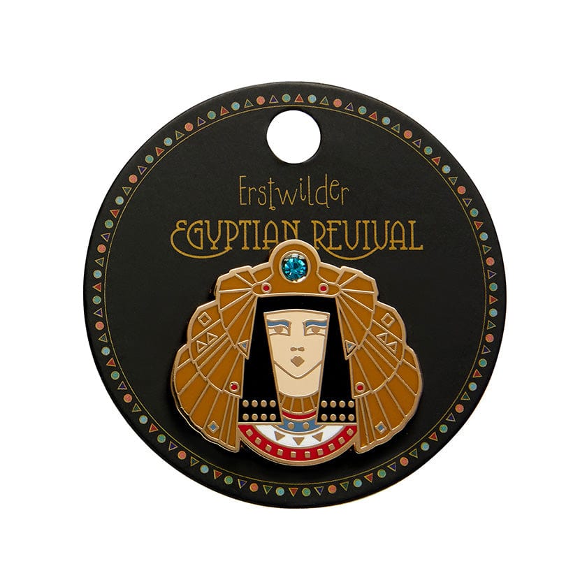 Erstwilder Queen of the Nile Cleopatra Enamel Pin AM1EP06
