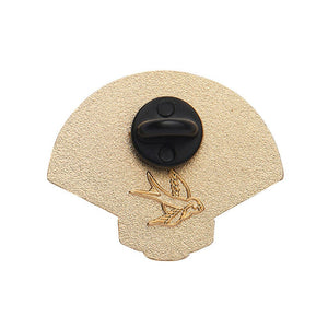 Erstwilder The Heart of Egypt Scarab Enamel Pin AM1EP07