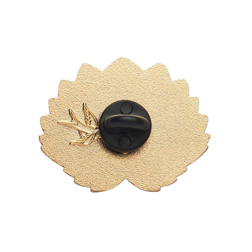 Erstwilder The Blue Lotus Enamel Pin AM1EP08