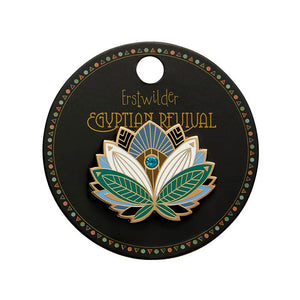 Erstwilder The Blue Lotus Enamel Pin AM1EP08