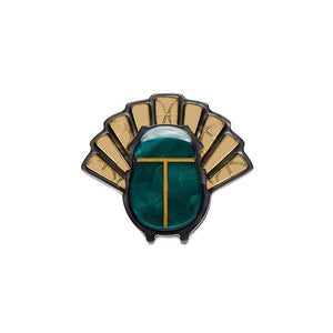 Erstwilder The Heart of Egypt Scarab Ring