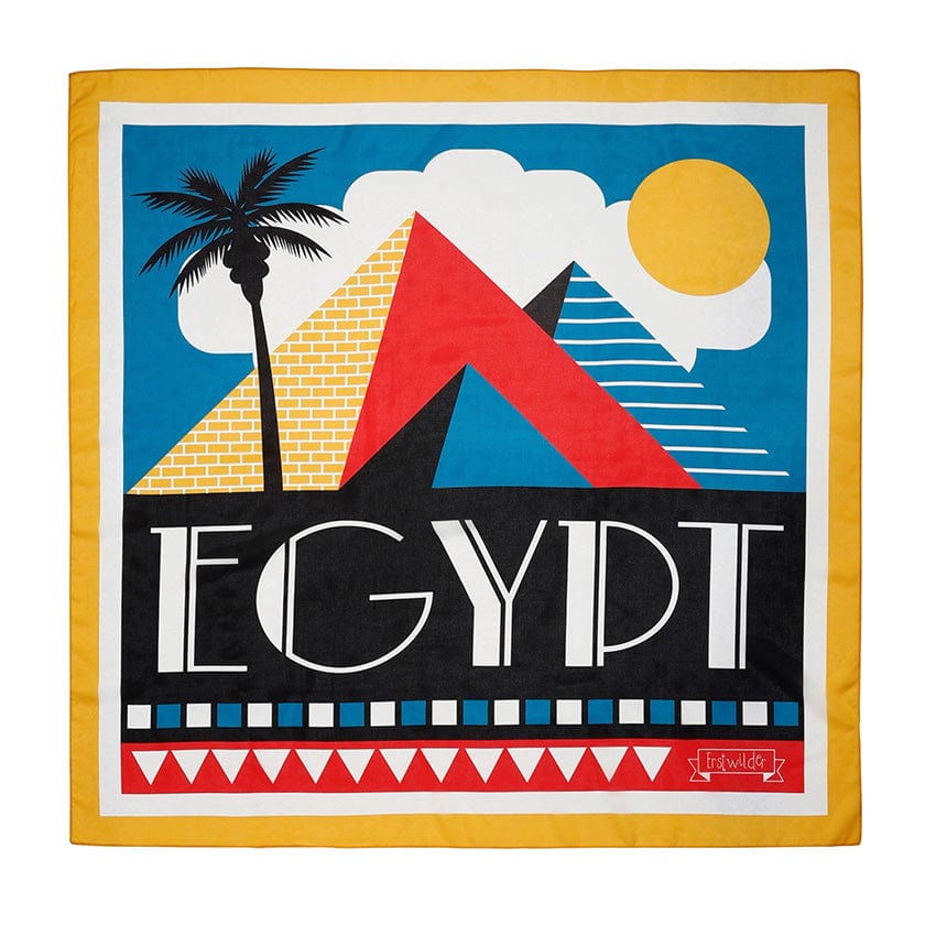 Erstwilder Egypt Souvenir Square Scarf AM1SQ01