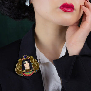 Erstwilder Queen of the Nile Cleopatra Brooch AM1BH05