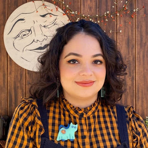 Erstwilder A Most Ghostly Kitty Brooch AP1BH10