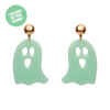 Ghost Glow in the Dark Statement Earrings - Green