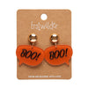 Erstwilder Boo Glitter Statement Earrings - Orange AP1EE03
