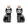 Erstwilder Cat Ripple Statement Earrings - Black AP1EE07