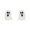 Erstwilder Ghost Ripple Stud Earrings - White AP1EE13