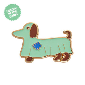 Erstwilder A Most Ghostly Pooch Enamel Pin AP1EP01