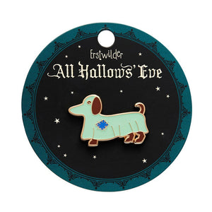 Erstwilder A Most Ghostly Pooch Enamel Pin AP1EP01