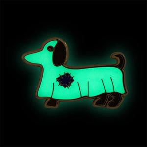 Erstwilder A Most Ghostly Pooch Enamel Pin AP1EP01