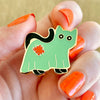 Erstwilder A Most Ghostly Kitty Enamel Pin AP1EP02