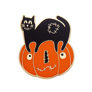Erstwilder Jack & The Cat Enamel Pin AP1EP05