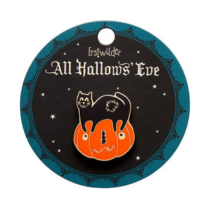 Erstwilder Jack & The Cat Enamel Pin AP1EP05