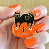 Erstwilder Jack & The Cat Enamel Pin AP1EP05