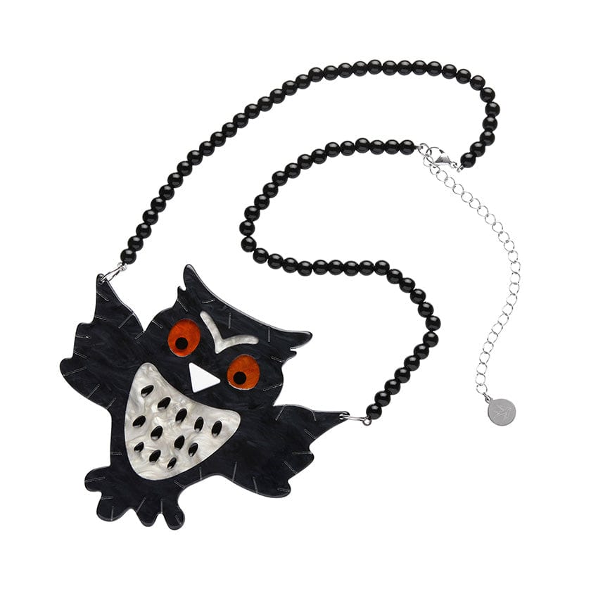 Erstwilder A Halloween Hoot Necklace AP1NS01