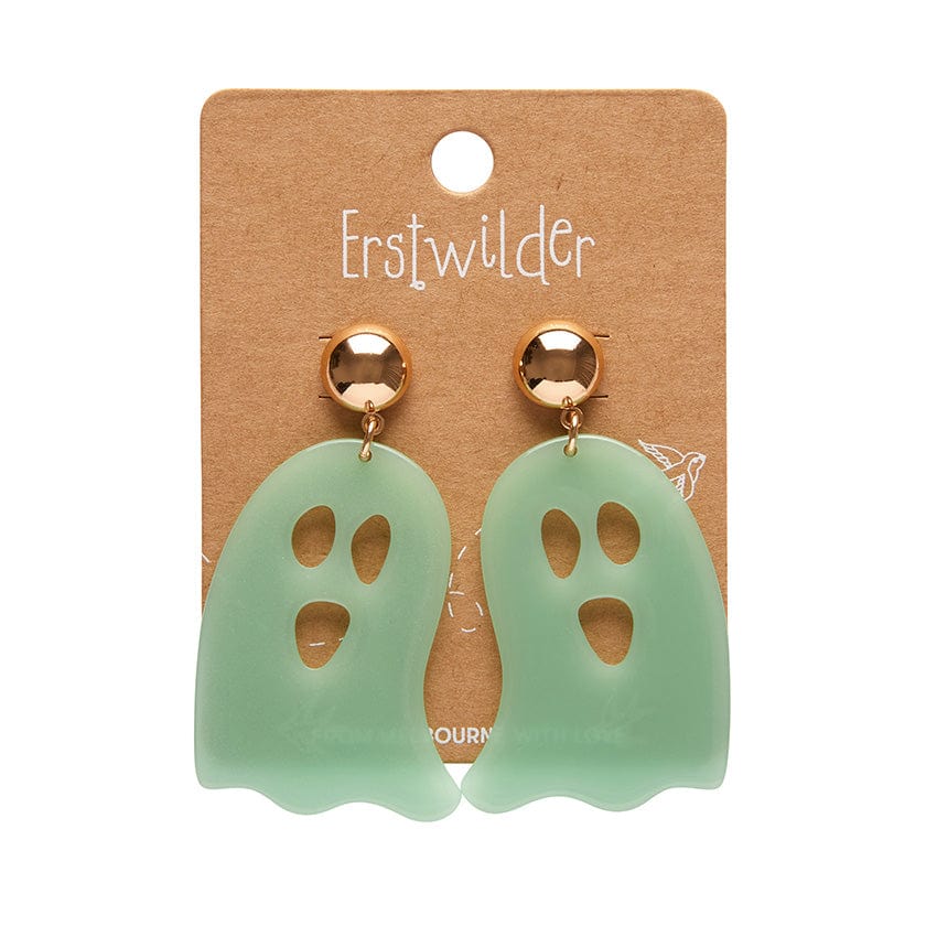 Clay on sale ghost earrings