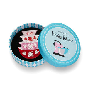 Erstwilder Nanna’s Prized Flower Bowls Brooch AQ1BH05