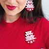 Nanna’s Prized Flower Bowls Brooch