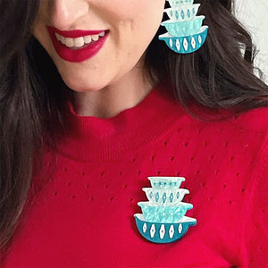 Erstwilder Nanna’s Prized Diamond Bowls Brooch AQ1BH07