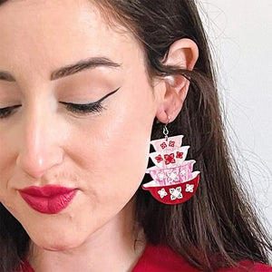 Erstwilder Nanna’s Prized Flower Bowls Earrings AQ1EG01