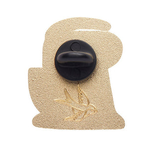 Erstwilder Spin Me Right Round Enamel Pin AQ1EP01